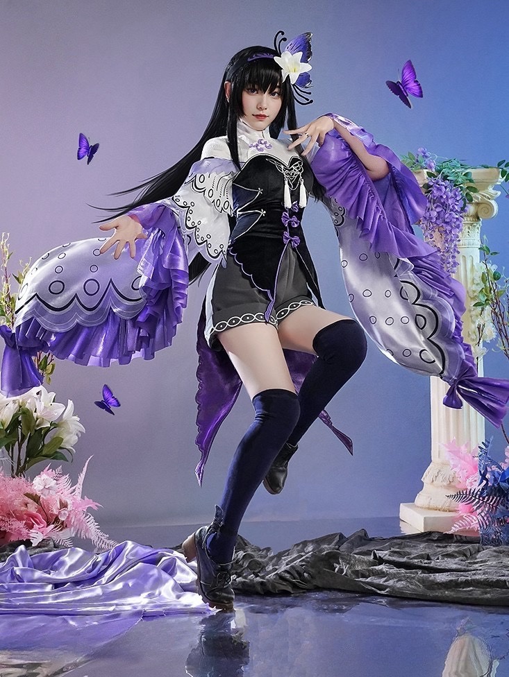 Butterfly Cheongsam Homura