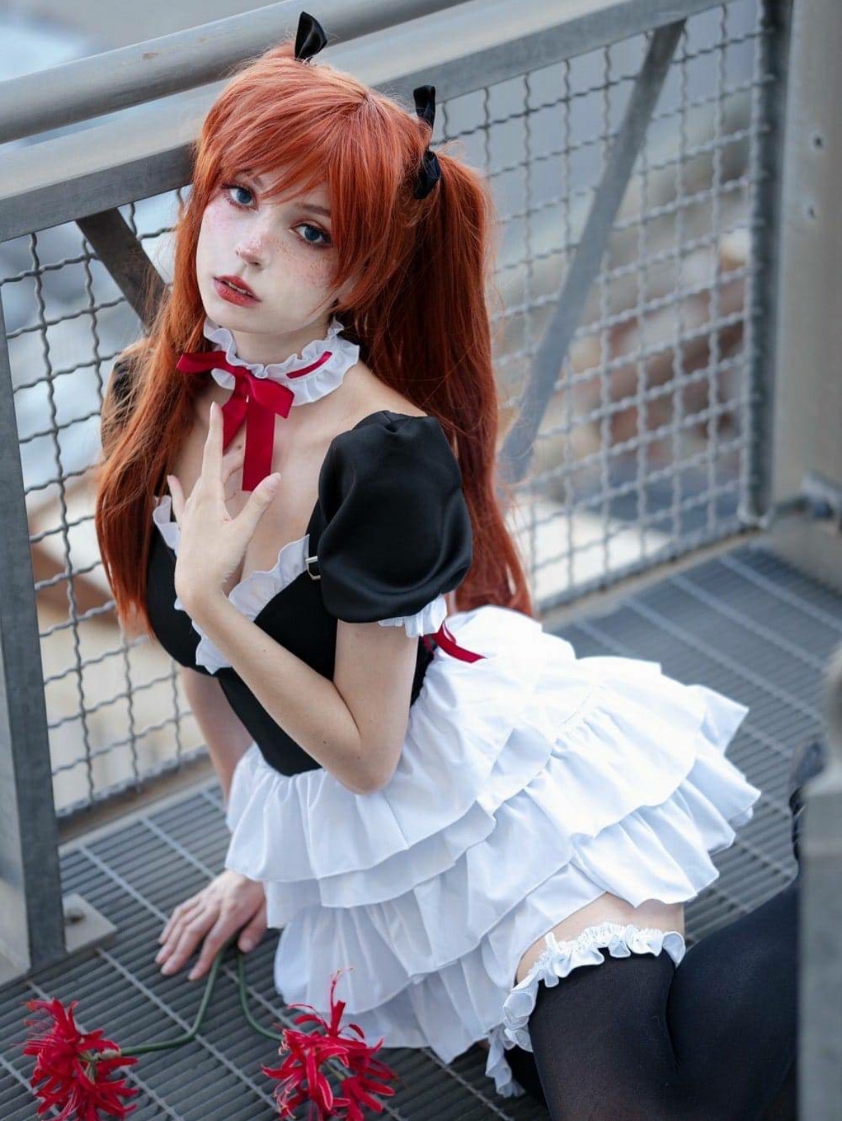 Maid Asuka Langley