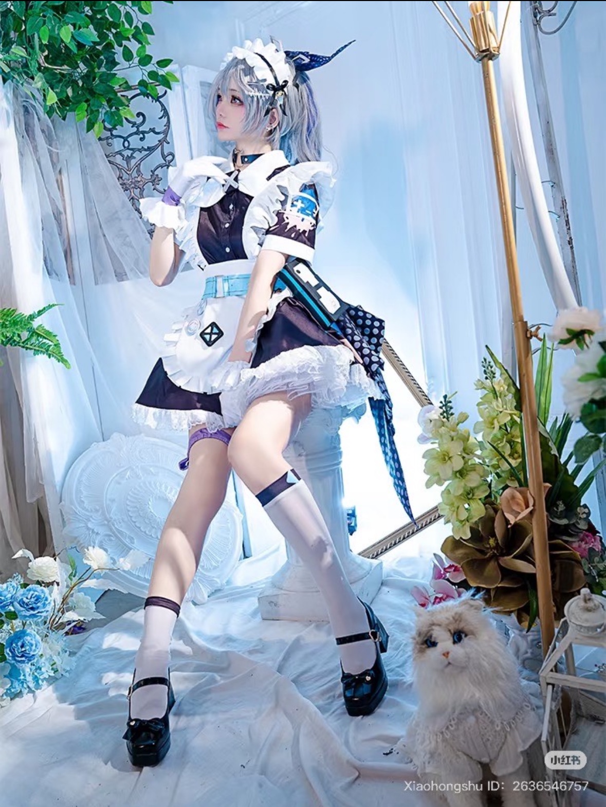 Maid Silver Wolf