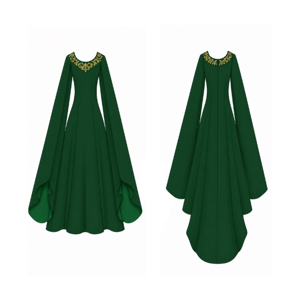 Aelin Ashryver Galathynius - Coronation dress