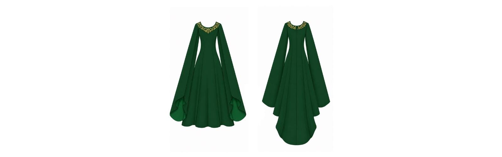 Aelin Ashryver Galathynius - Coronation dress