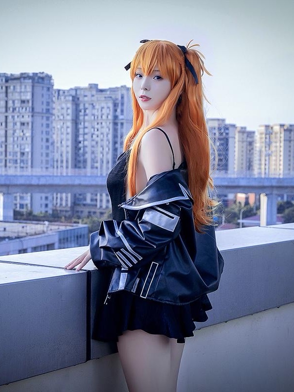 Black Dress Asuka Langley