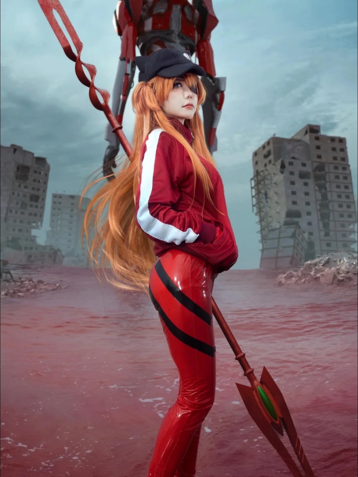 Asuka Langley with jacket