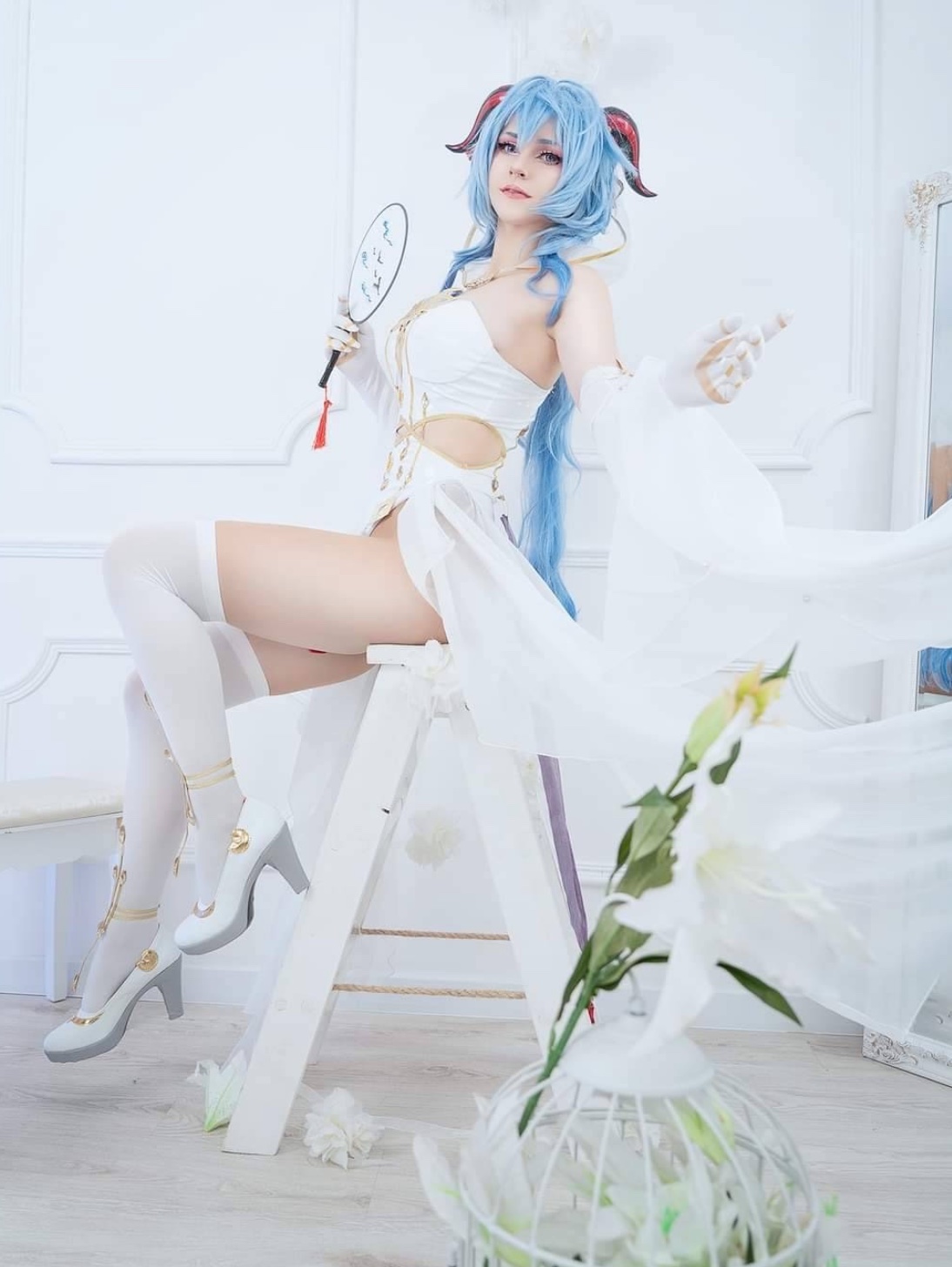 Bride Ganyu Fanart