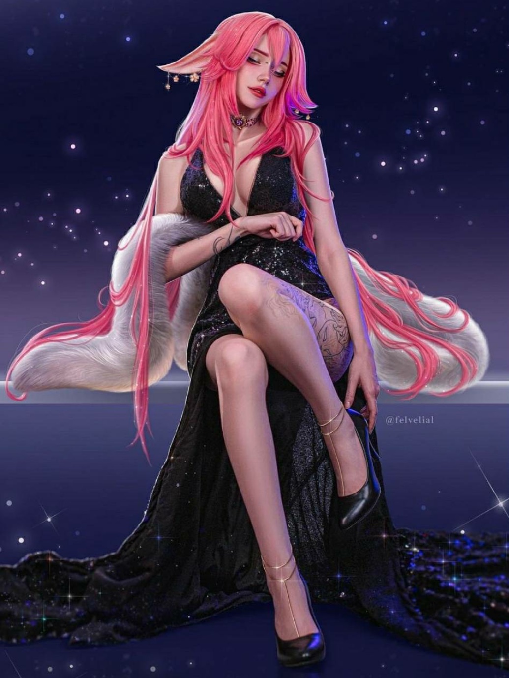 Yae Miko Formal Dress
