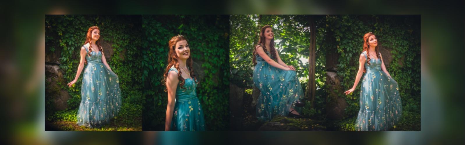 Elain Archeron - Green dress