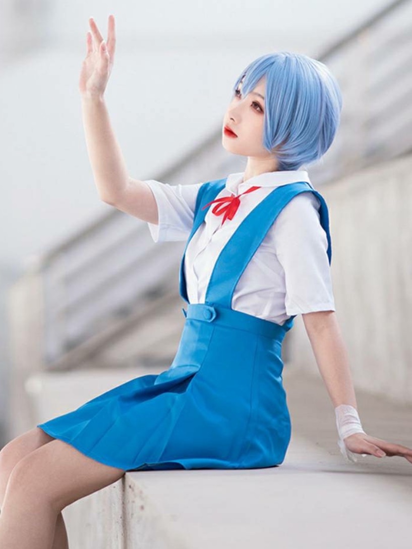 School Uniform Rei Ayanami