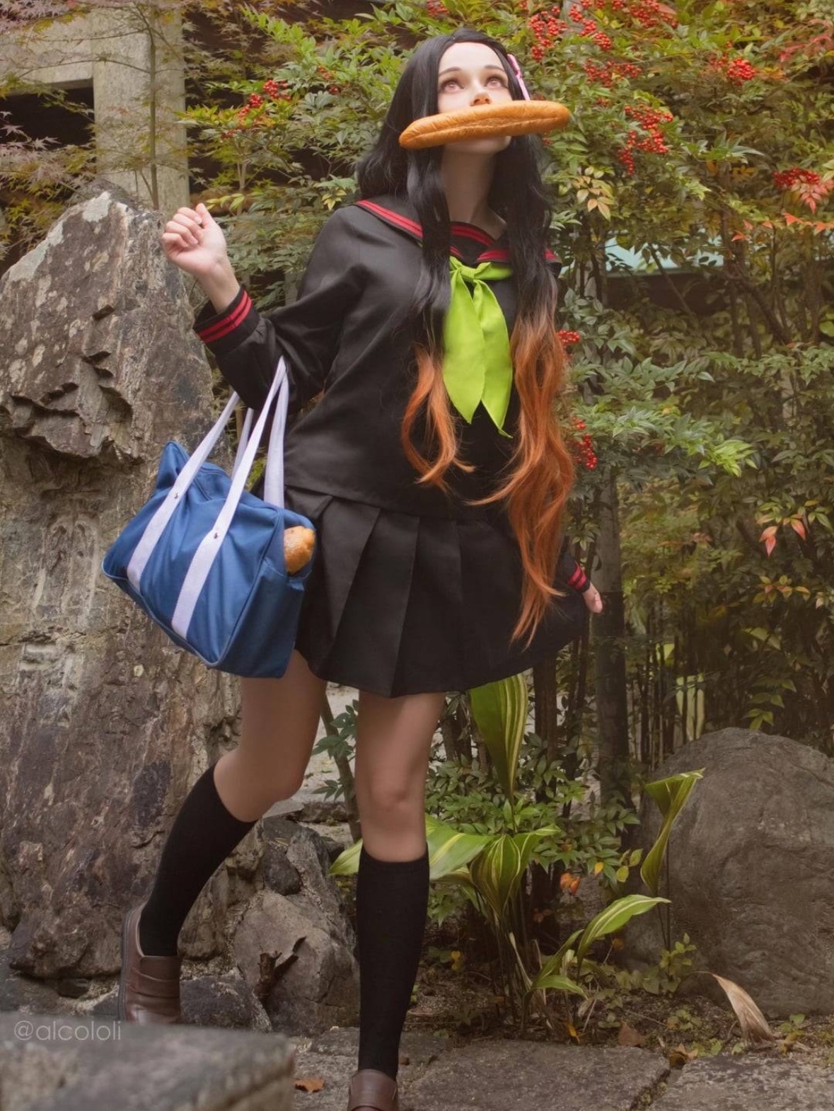 School Uniform Nezuko Kamado