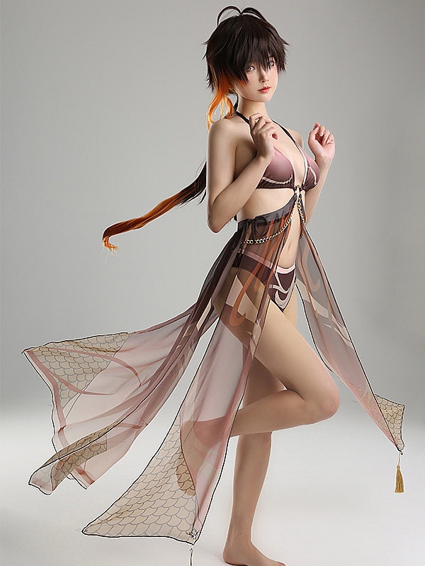 Bikini Zhongli