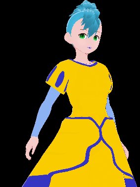 ballgown fish (made for my cosplay partner)