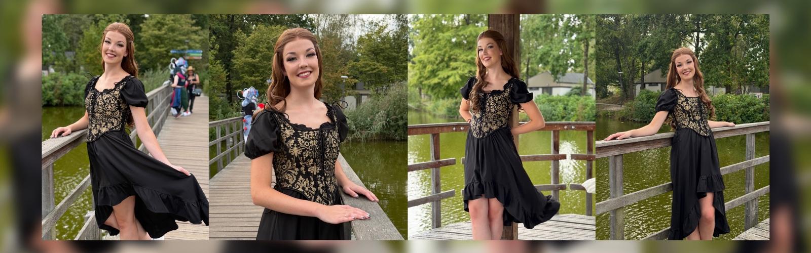 Feyre Archeron - Casual black dress