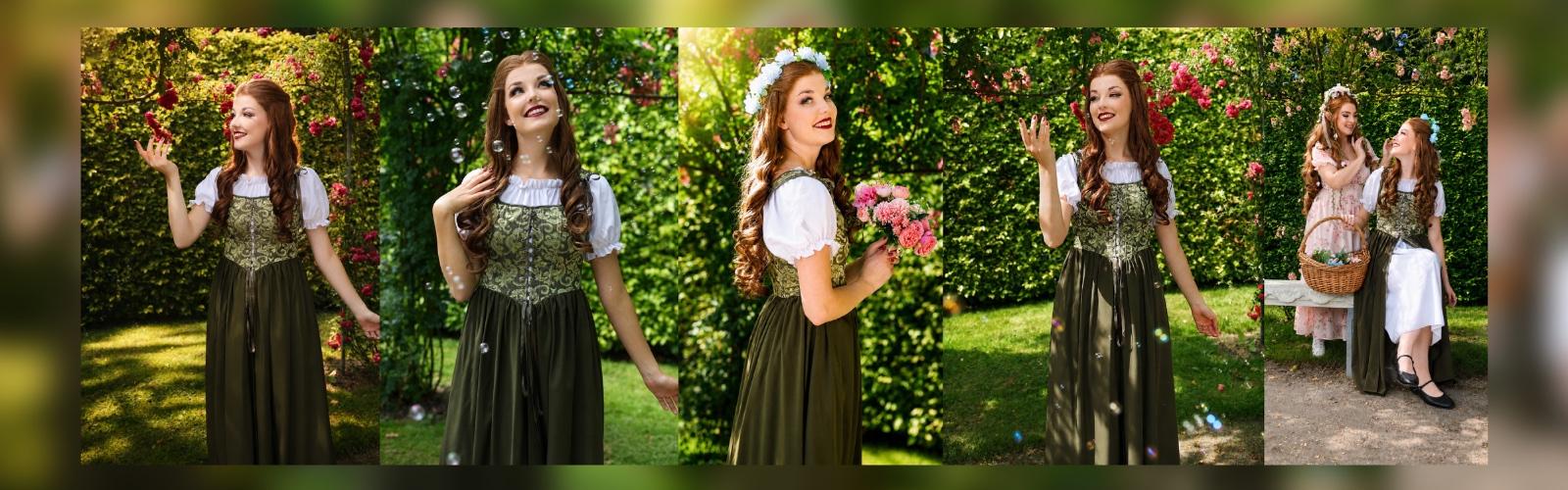 Feyre Archeron - Casual green dress