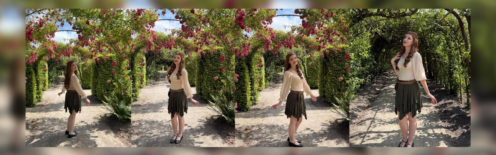 Feyre Archeron - Casual skirt and blouse