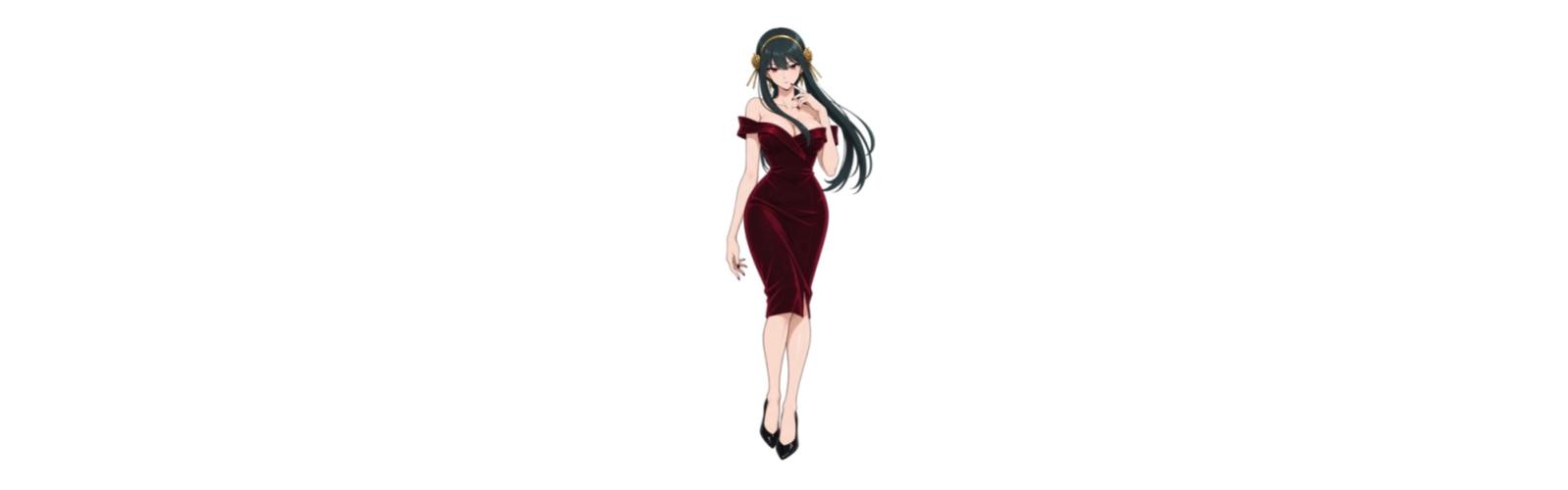 Yor Forger - Red gala dress