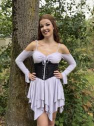 Feyre purple dress