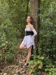 Feyre purple dress