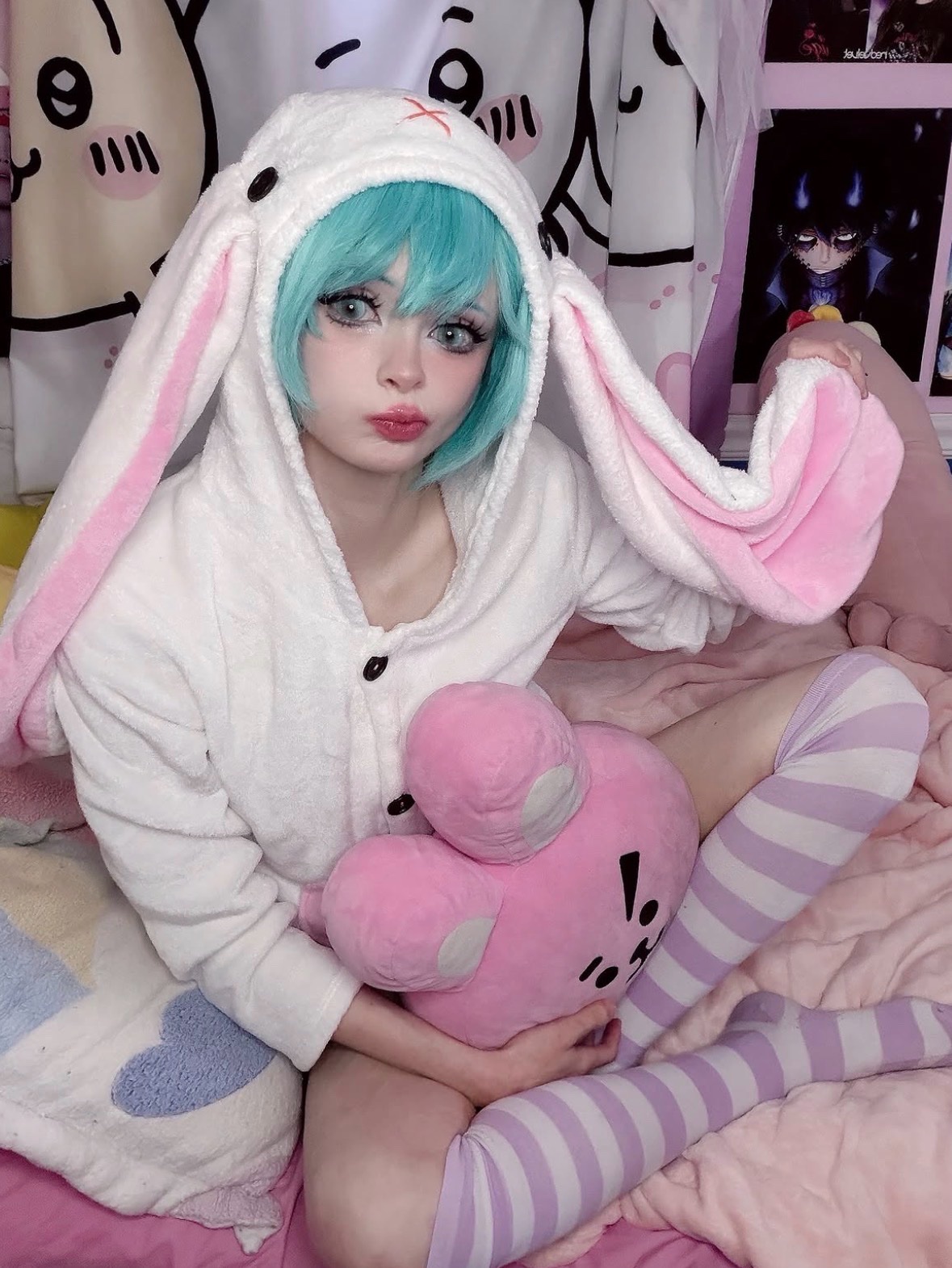 Bunny Ears Hoodie Hatsune Miku