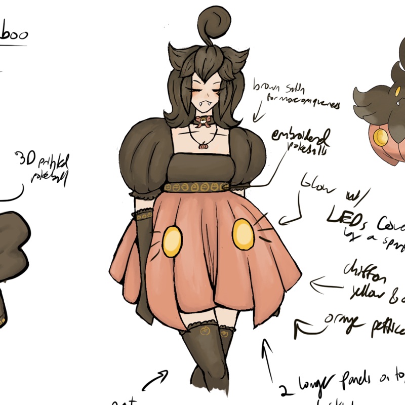 Pumpkaboo dress