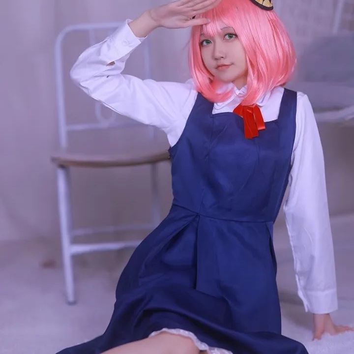Blue Dress Anya